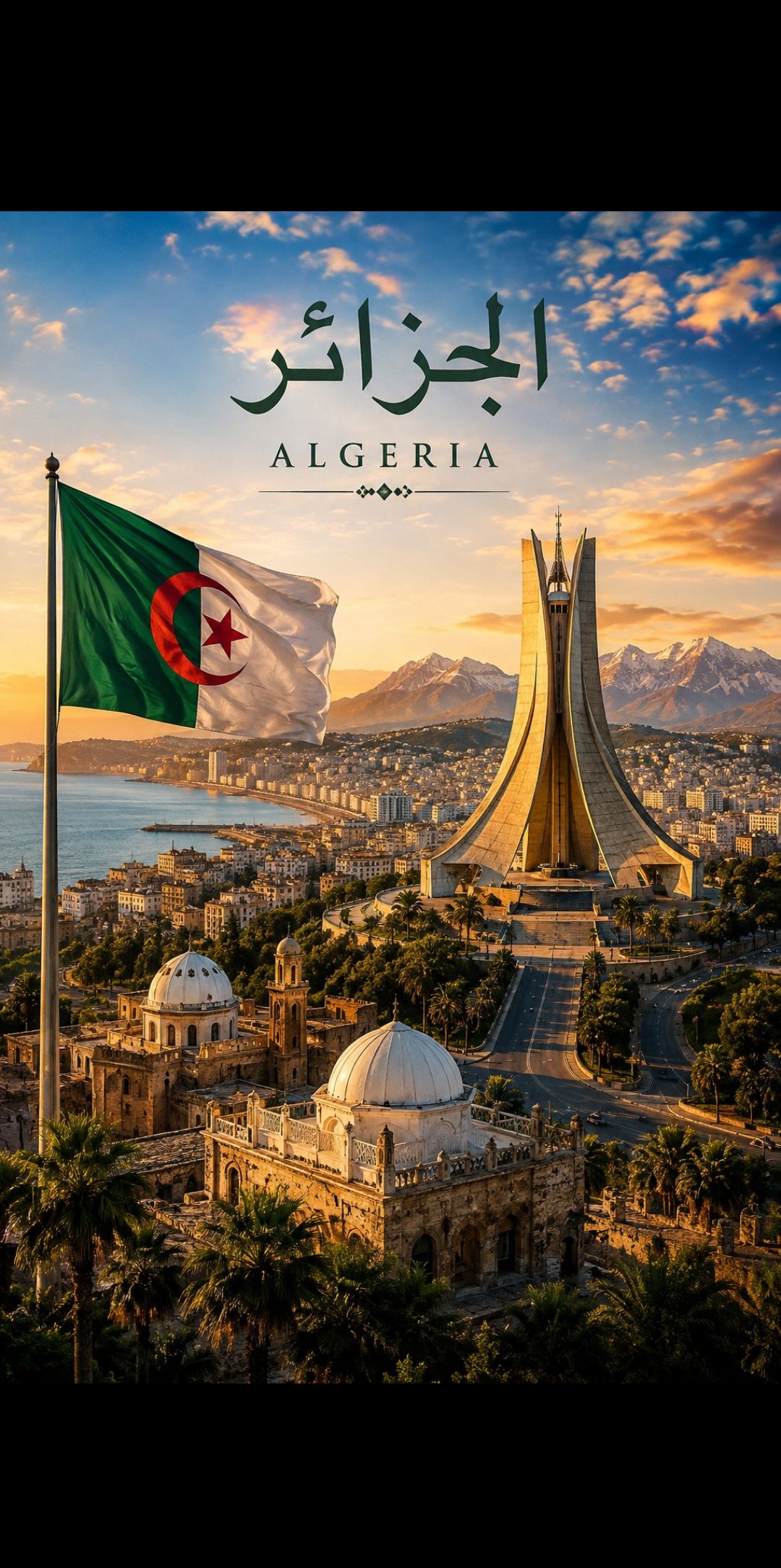 المنظومة الجغرافية والتاريخية لدولة الجزائر: العمق الاستراتيجي والتنوع البيئي