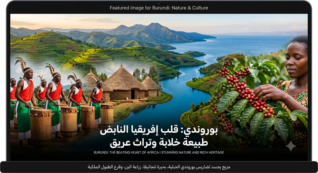 بوروندي: وفرة المياه والتحديات الديموغرافية في المرتفعات الاستوائية